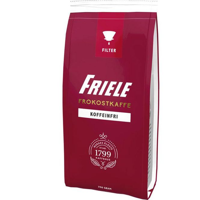 Hovedbilde Friele frokost koffeinfri filtermalt 250g