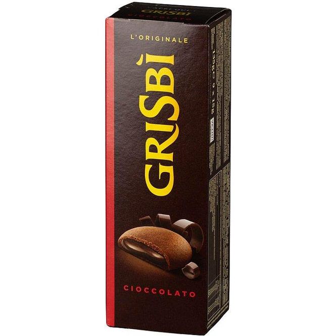 Hovedbilde Grisbi Kjeks m/Sjokolade 135g Vicenzi