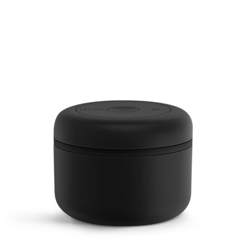 Fellow Atmos vakum beholder for kaffe i stål sort 0,4L