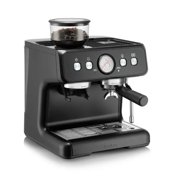 Hovedbilde BODUM Espresso Machine Bistro med kaffekvern