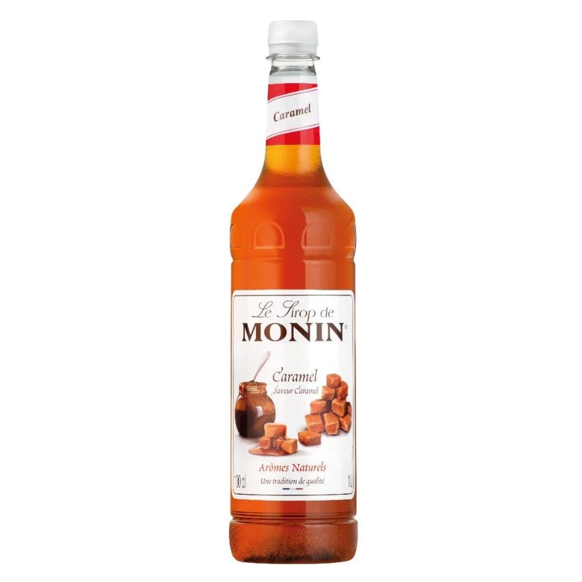Karamellsirup 1L Monin - Kaffelageret.no