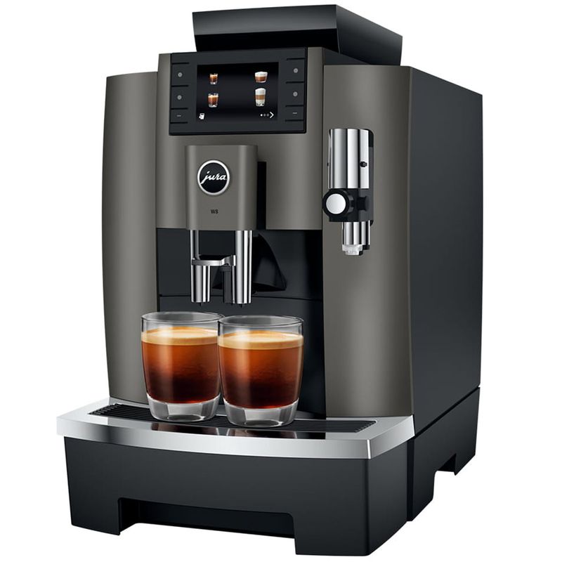 Jura automatisk kaffemaskin W8. 17 ulike kaffevarianter