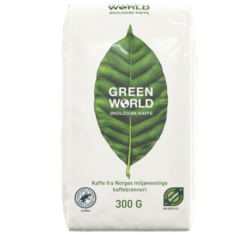 Green world kaffe økol finmalt 20x300g