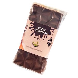 Hovedbilde Dubai Sjokolade Pistasj 95g