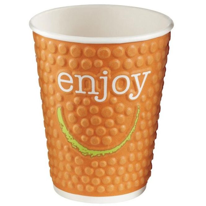 Hovedbilde Kaffebeger double wall 25cl 37stk enjoy a' 25 poser (925 kopper)