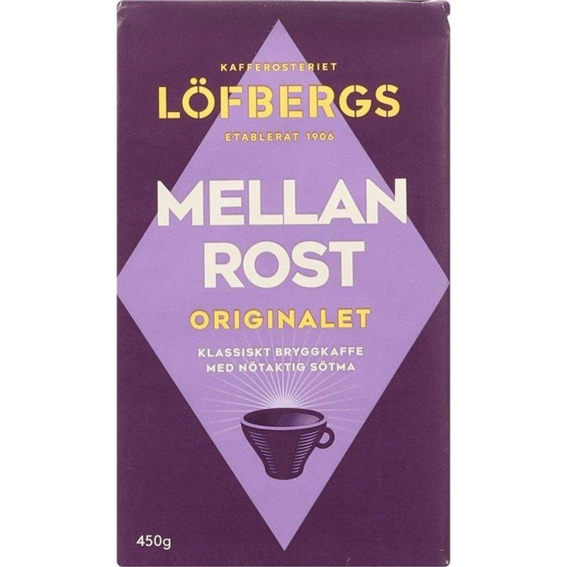 Løfbergs lila mellanrost filter 450g x 12 poser