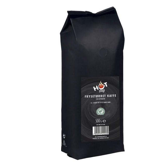 Hovedbilde Hot stop kaffe frysetørret 500g