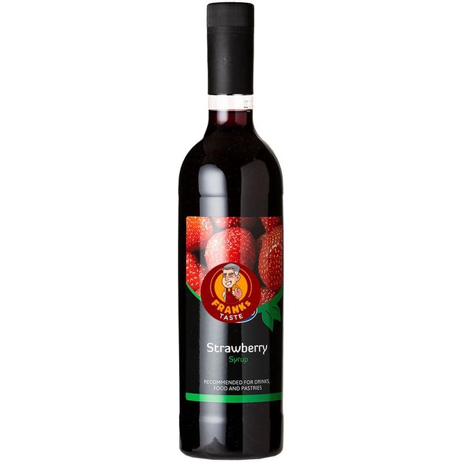Hovedbilde FRANKs TASTE - Strawberry 0,75 Liter