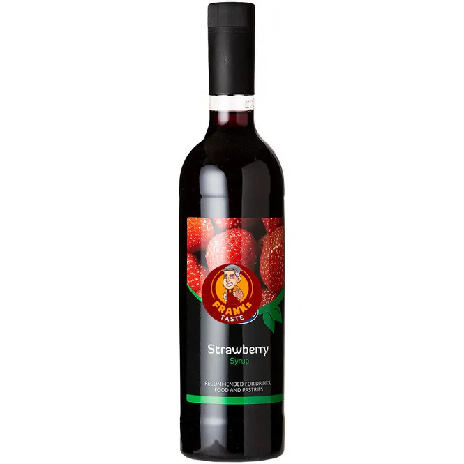 Hovedbilde FRANKs TASTE - Strawberry 0,75 Liter