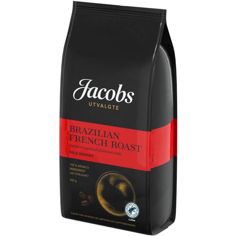 Brazilian french roast hele bønner 500g