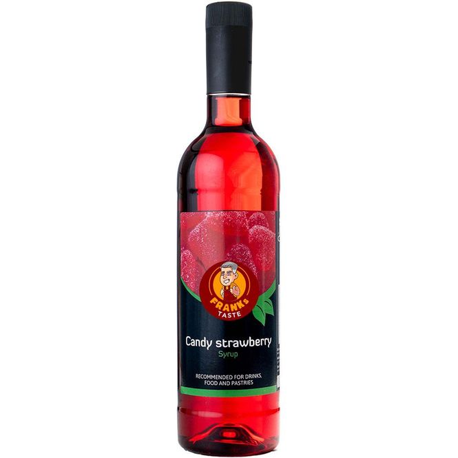 Hovedbilde FRANKs TASTE - Candy Strawberry 0,75 Liter