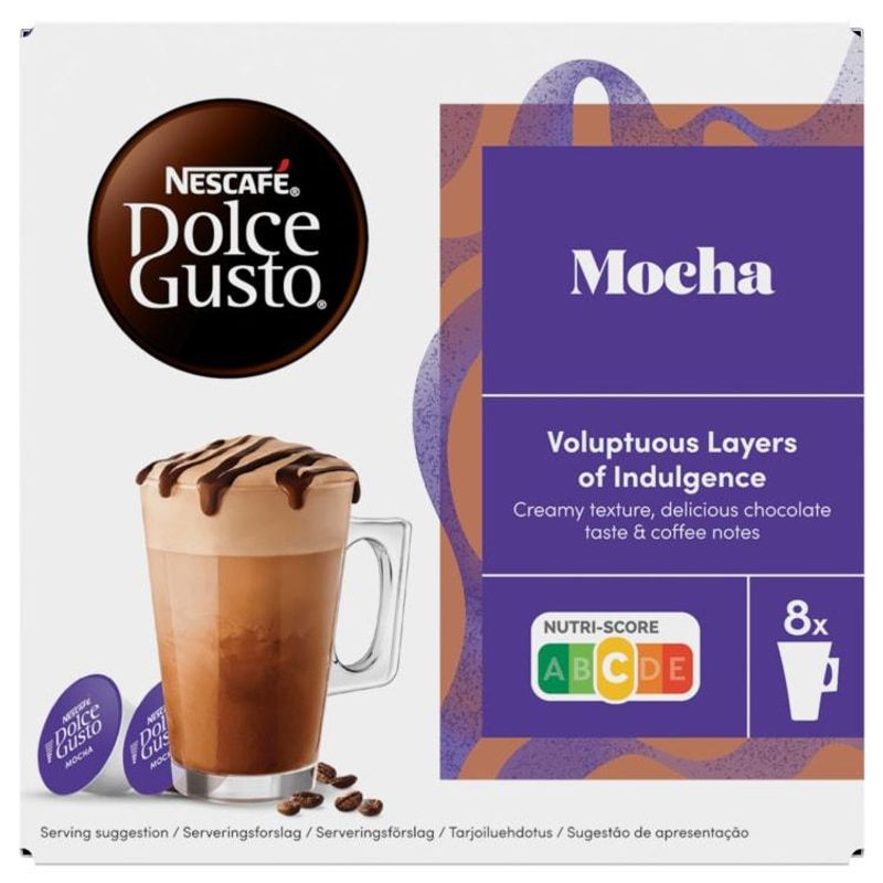 Mocha 3 esker a 16Kapsler Dolce Gusto