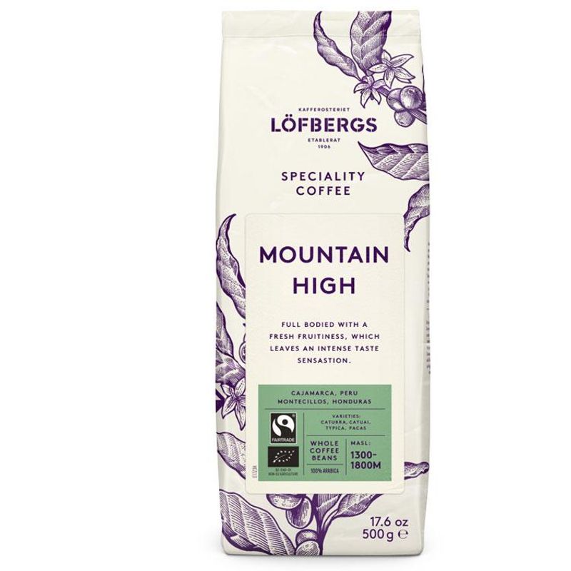 Løfbergs lila mountain high bønner 500g