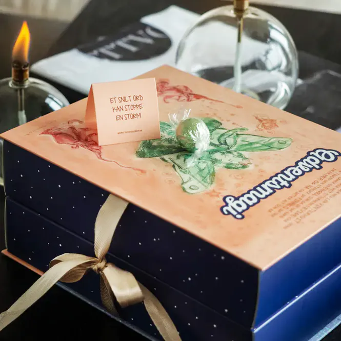 Hovedbilde Julekalender 2026 Bjørg adventsmagi godsaker/ oppmuntrende sitat