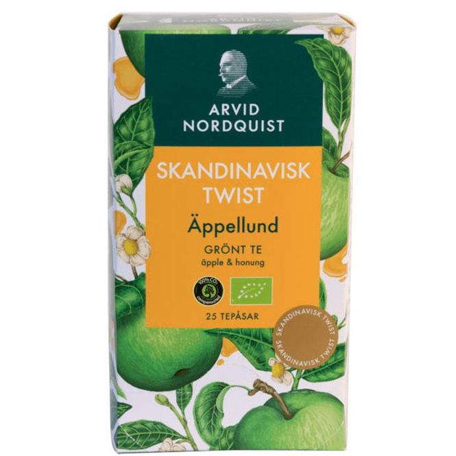 Hovedbilde Appellund grønn te 3 pakker a 25poser arvid nordquist