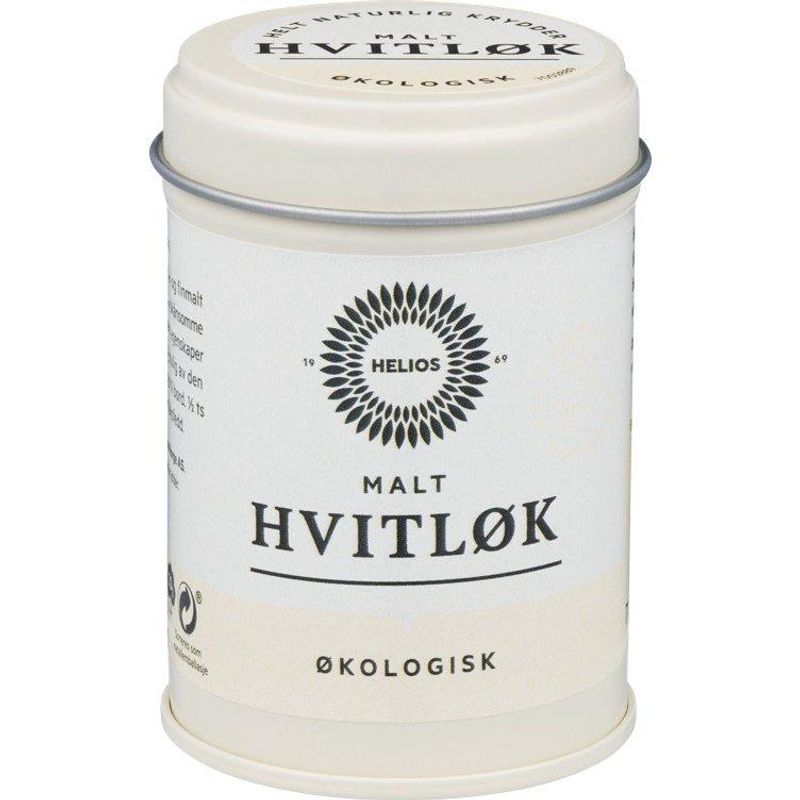 Hvitløkspulver Økologisk 35g Helios