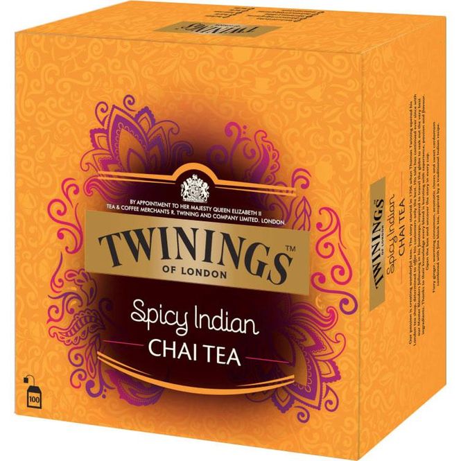 Hovedbilde Indian chai tea 100pos twinings