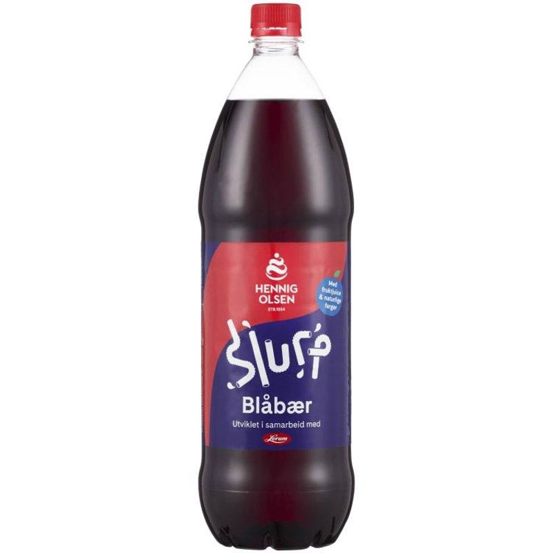 Slush Blåbær 1,5L fl Slurp