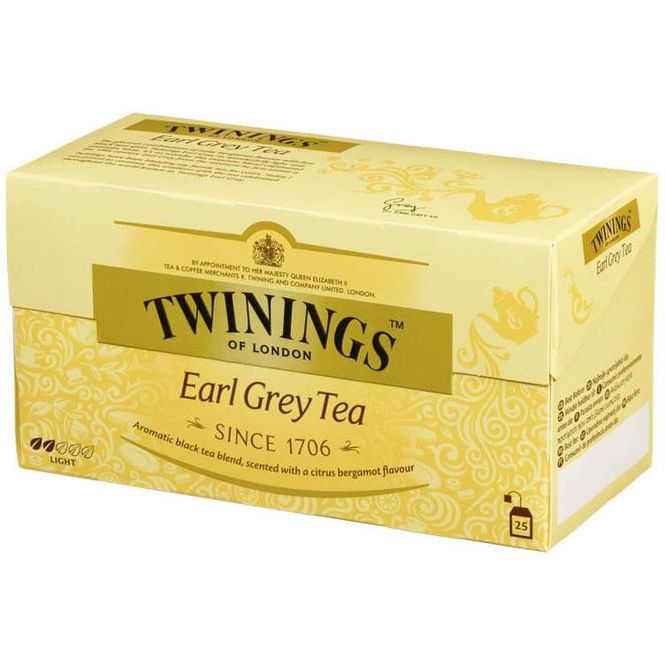 Hovedbilde Earl grey tea 25pos twinings. 12 pakker. 300 stk.