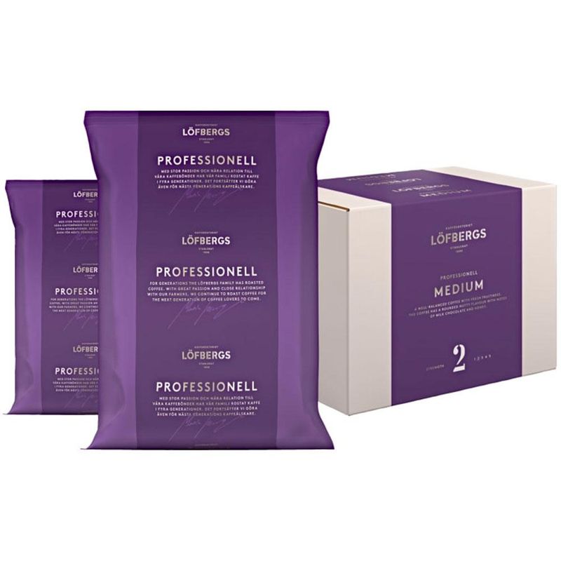 Løfbergs medium filtermalt autom 0,5 ra.  6 pk. à 1kg