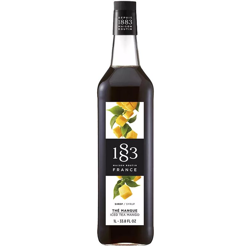 1883 Maison Routin - Mango Iste 1L Glassflaske - Kaffe- og cocktailsirup